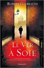 Couverture du roman Le ver à soie.