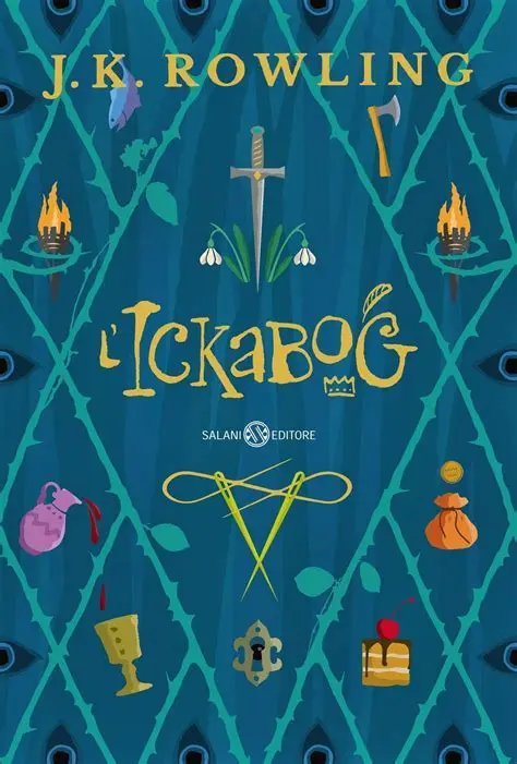 Couverture du roman aux éditions Gallimard Jeunesse représentant des motifs sur fond bleu.