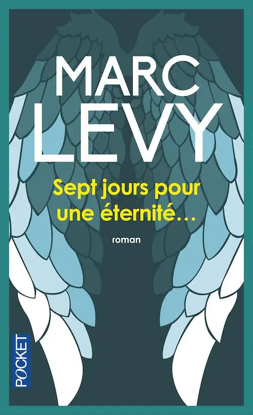 Couverture du roman aux éditions Pocket, représentant une paire d'ailes d'ange.