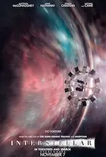 Affiche du film Interstellar.