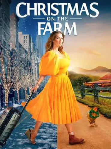 affiche du film représentant une femme qui passe de la ville à la campagne.