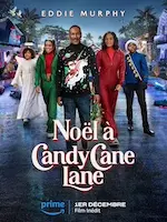 Affiche du film Noël à Candy Cane Lane.