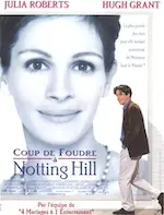 Affiche du film Coup de foudre à Notting Hill.