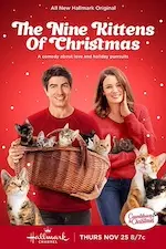 Affiche du film 9 chatons pour Noël.