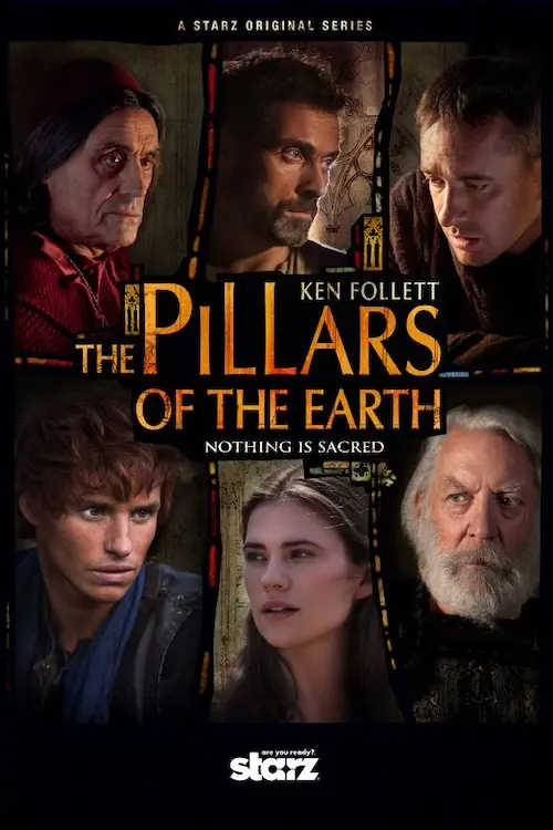 affiche de la série représentant les personnages dans des cases.