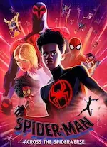 Affiche du film d'animation Spider-man across the spider-verse.
