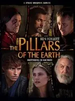 Affiche de la série Les piliers de la Terre.