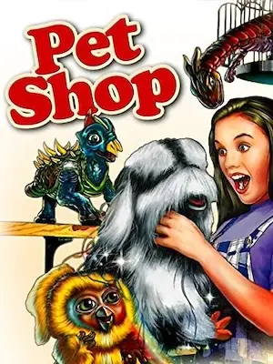 Affiche du film représentant une enfant avec des créatures bizarres.