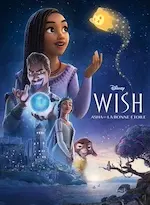 Affiche du film d'animation Wish Asha et la bonne étoile.
