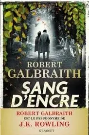 Couverture du roman Sang d'encre.