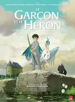 Affiche du film d'animation Le garçon et le héron.