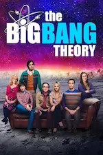 Affiche de la série The big bang theory.