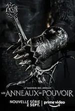 Affiche de la saison 1 de la série Les anneaux de pouvoir.