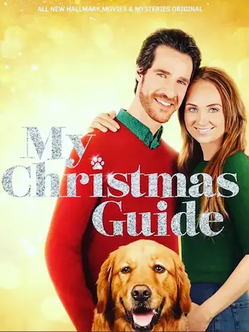 Affiche du film représentant le couple et le chien.