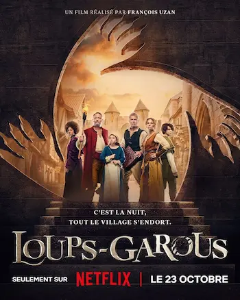 Couverture du film représentant les personnages du film.