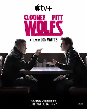 Affiche du film représentant les deux hommes face à face à une table.