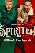 Affiche du film Spirited l'esprit de Noël.