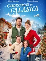 Affiche du film Noël sous les aurores boréales.