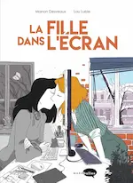 Couverture de la bande dessinée La fille danss l'écran.