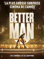 Affiche du film Better man.