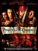 Affiche du film Pirates des Caraïbes&nbsp;: la malédiction du Black Pearl.