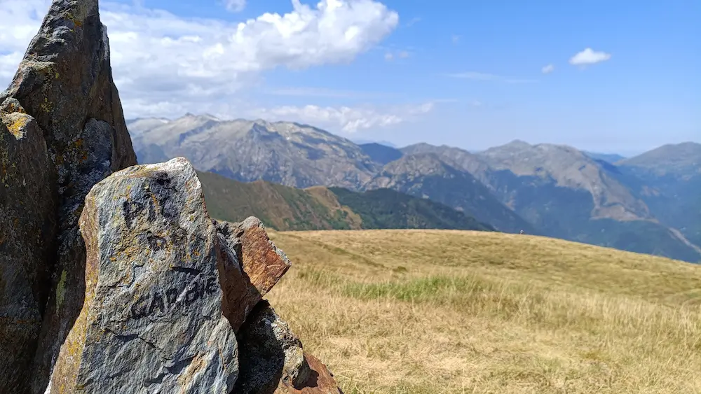 Vue depuis le pic de Garbié.