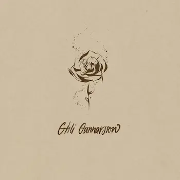 Pochette de l’album représentant le dessin d’une rose sur un fond beige.